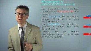Oberflächenanalytik - Übungsaufgabe 4: kritische Oberflächenspannung: Oberflächenspannung von Festkörpern - Ermittlung der kritischen Oberflächenspannung nach Zisman