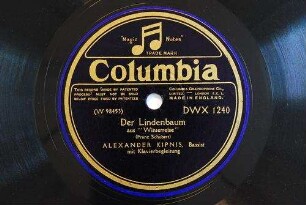 Der Lindenbaum : aus "Winterreise" / Franz Schubert