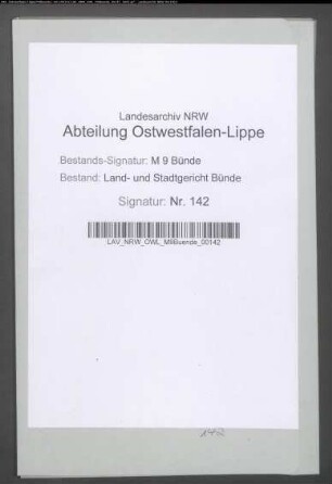 Erblasser: Homburg, Friedrich Heinrich Wilhelm: