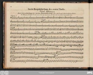 Erste Unterabtheilung der zweiten Hauptabtheilung. Das Spielen mit abwechselnden Füssen.
