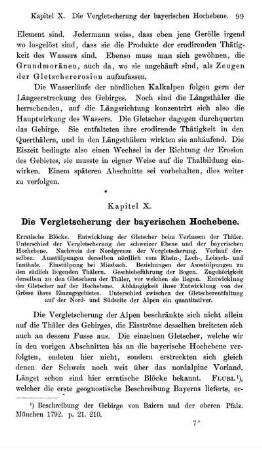 Kapitel X. Die Vergletscherung der bayerischen Hochebene.