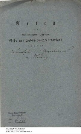 Mainz, Gewerbeverein