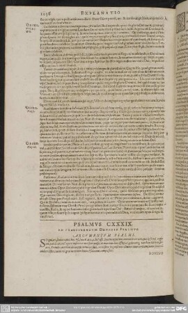 Psalmus CXXXIX