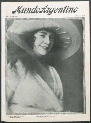 Inés Beruti, cancionista criolla [Fotografía]