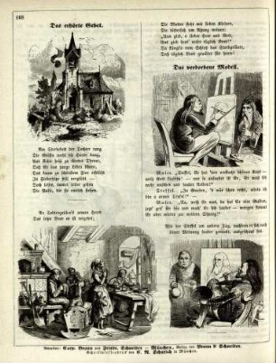 "Das erhörte Gebet" "Das verdorbene Modell"