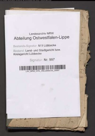 Erblasser: Poetting, Anne Charlotte, geb. Toedte: