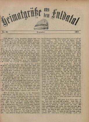 37.1917: Heimatgrüße aus dem Fuldatal