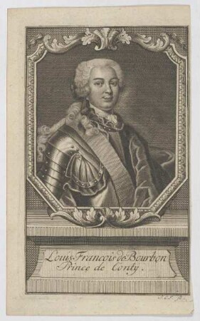 Bildnis des Louis François de Bpurbon de Conty