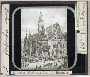 Breslau (Wrocław): Rathaus und Rathausplatz
