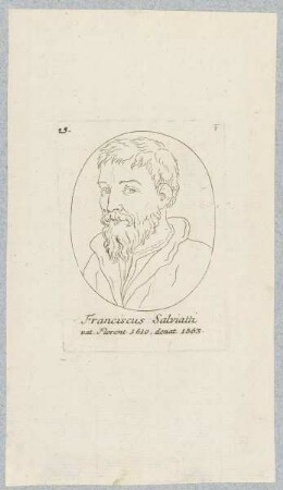 Bildnis des Franciscus Salviatti