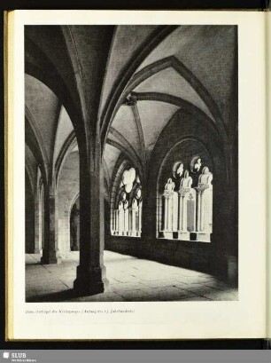 Dom. Ostflügel des Kreuzganges (Anfang des 13. Jahrhunderts)