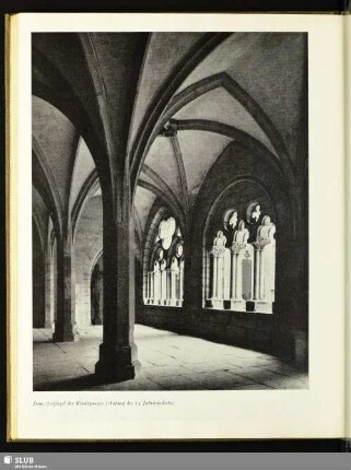 Dom. Ostflügel des Kreuzganges (Anfang des 13. Jahrhunderts)