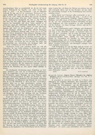 776-777 [Rezension] Mynarek, Hubertus, Johannes Hessens Philosophie des religiösen Erlebnisses