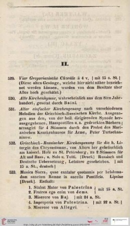 II (Nr. 529 - 585)