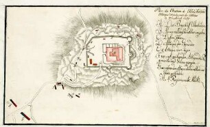 WHK 25 Deutscher Siebenjähriger Krieg 1756-1763: Belagerung des Schlosses von Ulrichstein, 1759