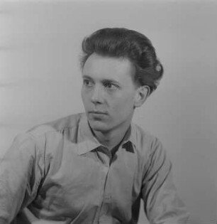 Porträt des Schauspielers Wolfgang Hübner : Porträt von Wolfgang Hübner
