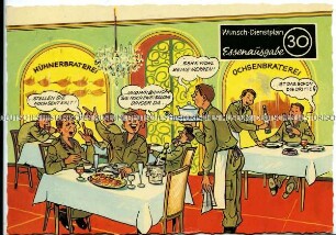 Soldatenhumor der Bundeswehr, In der Kantine