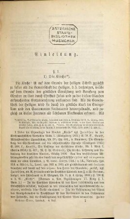 Lehrbuch des katholischen und evangelischen Kirchenrechts : mit besonderer Rücksicht auf deutsche Zustände, 1