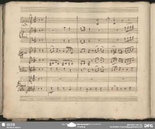 Einlage Aria (Ferdinando Paer): "Adorata mia speranza"