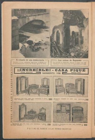 Las ruinas de Bapaume