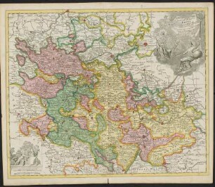 Palatinatus Rheni Tabula exquisitissima : cui quoque subjacentes ac finitimae Dominatus, Ditiones atque Satrapias fideliter inseri curavit Petrus Schenck cum Privil. Ordin. Gen. Belg. Foed. ; Sereniss. ac Potentissimo Dn. Dn. Iohanni Guilielmo D.G. Com. Palat. Rhen. S. R. I. Archithesaur. et Elect. Bavar. Jul. Cliv. ac Mont. Duc. &c. &c. Princ. ac Domino suo clementissimo hanc Palatinatus Rhen. Tabulam submisse dicat et consecrat Petrus Schenk Elbervelda Montanus