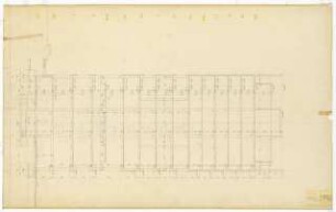 Hochschulbibliothek, Karlsruhe Neubau: Querschnitt Achse 6-7 A-B, 8-9 C-D