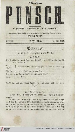 Nro. 27 (7. Juli 1850)