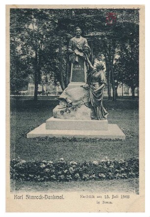 Karl Simrock-Denkmal.