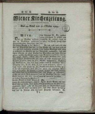 Das 44. Stück vom 30. Oktober 1789.