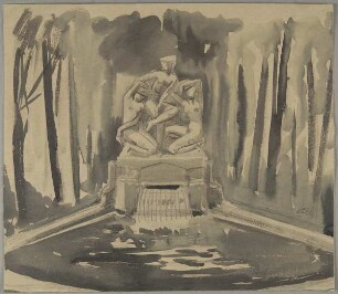 Entwurf für einen Brunnen in Tarabya