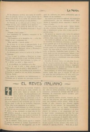 El reves italiano