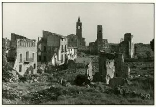 Belchite. Ruinen