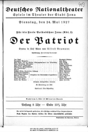 Der Patriot