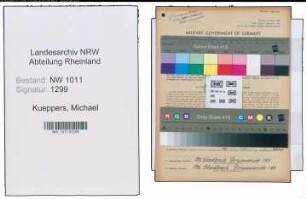 Entnazifizierung Michael Kueppers , geb. 07.03.1897 (Lebensmittelhaendler)