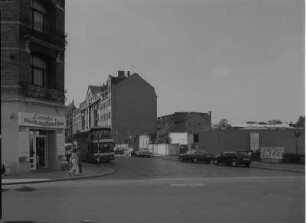 Seminarstraße : Dresden-Friedrichstadt, Seminarstraße. Blick von der Weißeritzstraße nach Nordwesten