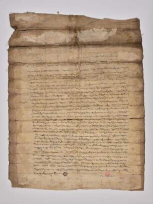 Verfügung des 'Grong-dpon (sic) aus einem Holz-Schaf-Jahr