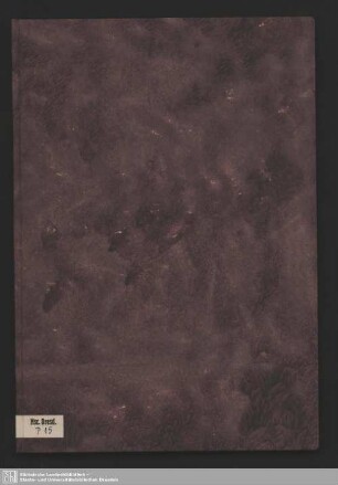Ueber Leben und Werk Albrecht Dürers, nebst Porträt Dürers in Kupferstich - Mscr.Dresd.P.15 : eigenhändig