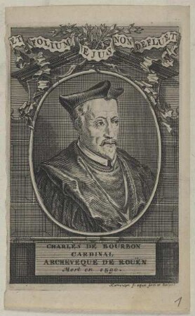 Bildnis des Charles de Bourbon, Erzbischof von Rouen