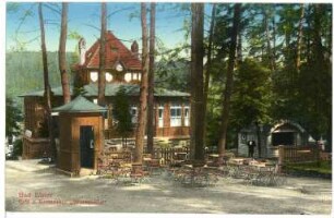 Bad Elster. Café und Restaurant Waldquelle