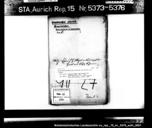 Hausierkonzessionen für Einwohner aus dem Amt Leer: Familie Janßen aus Ihrenerfeld, Kesselflicker
