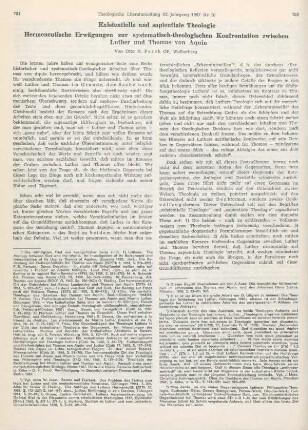 731-742 Existentielle und sapientiale Theologie