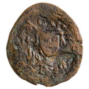 Münze, Follis, 612 / 613