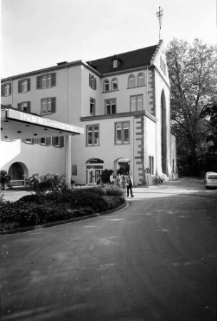 Konstanz: Eingang Inselhotel und Universität