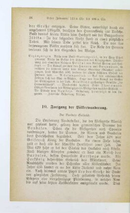 10. Fortgang der Völkerwanderung