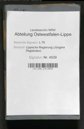 Joel-Herford-Stiftung zur Unterstützung armer jüdischer Soldaten, Band 4