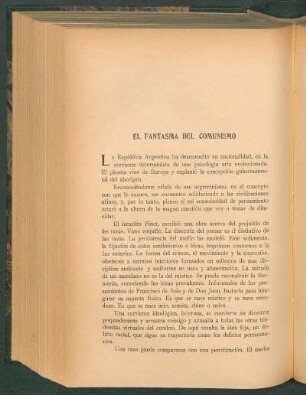 El fantasma del comunismo