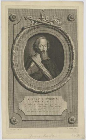 Bildnis des Robert d'Evreux, Comte d'Essex