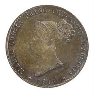 Münze, Sesino, 1815