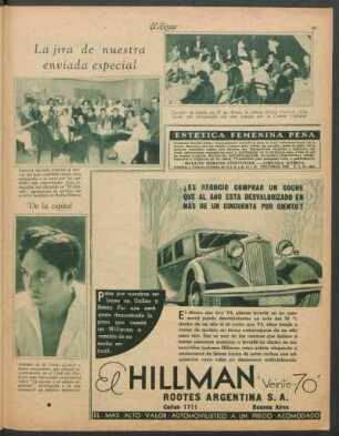 La jira de nuestra enviada especial