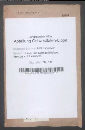 Tuchfabrikant Lorenz Albrecht zu Paderborn